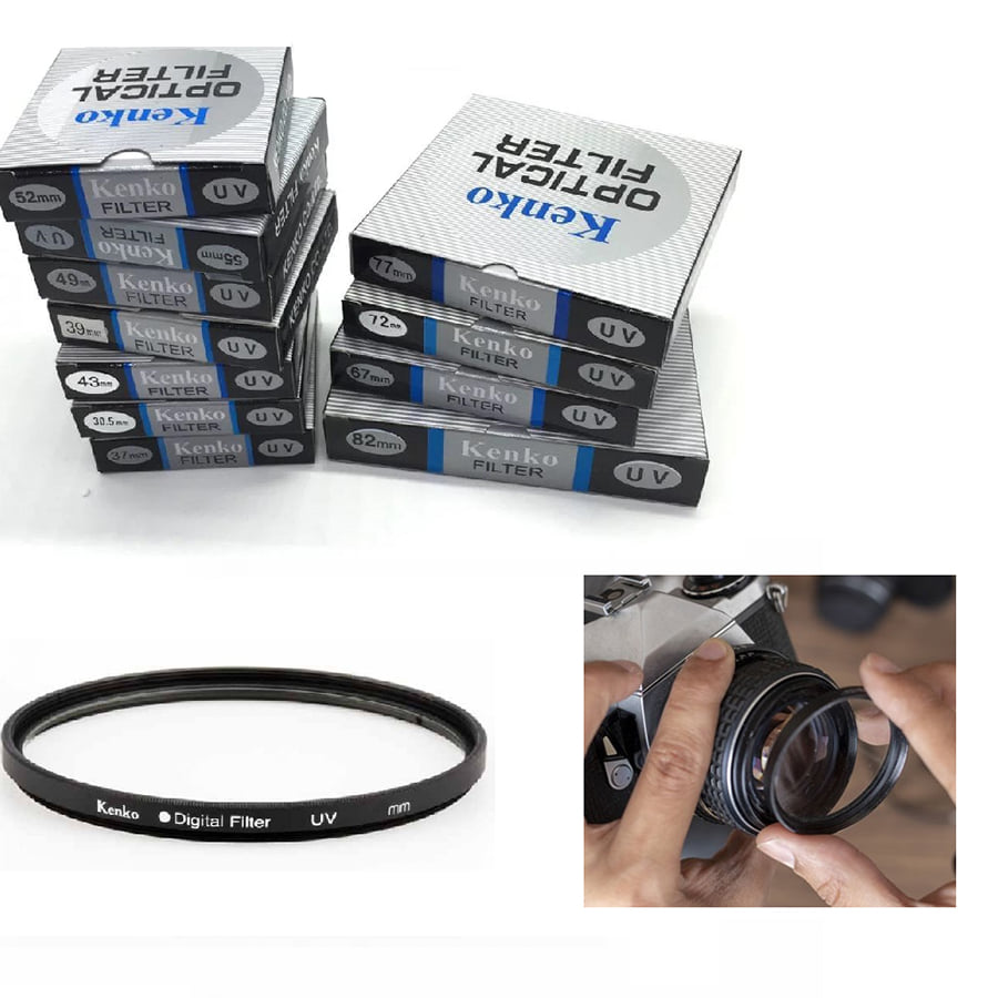 Kính Lọc Filter Kenko UV cho ống kính máy ảnh - Đầy đủ size