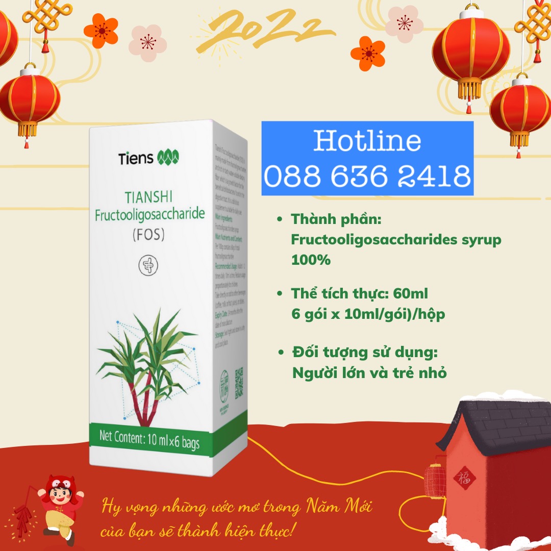 Siro Fos Thiên sư hỗ trợ thải độc đường tiêu hoá