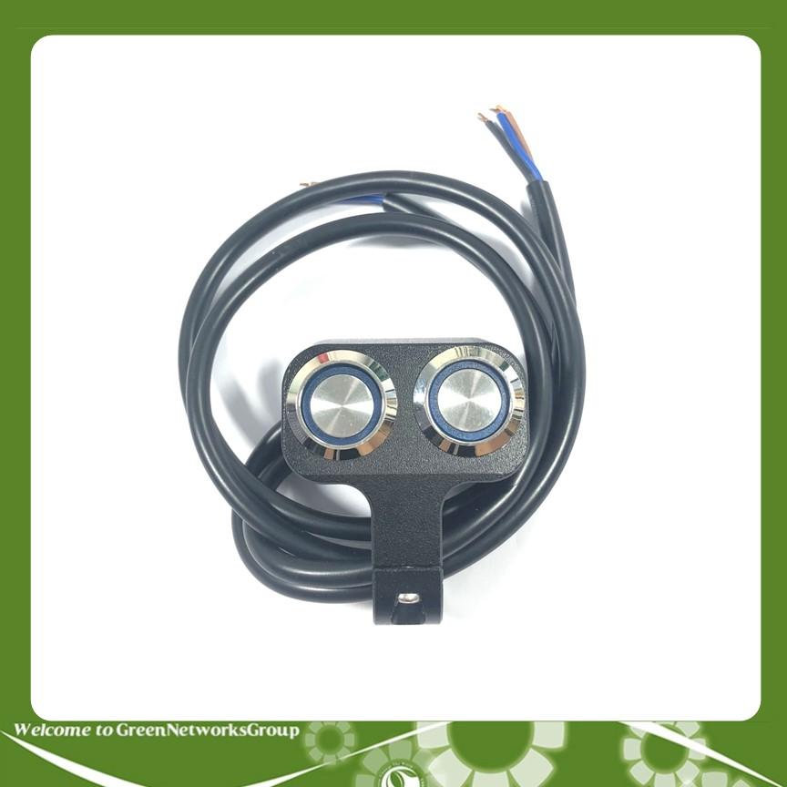 Công tắc led 2 nút Greennetworks