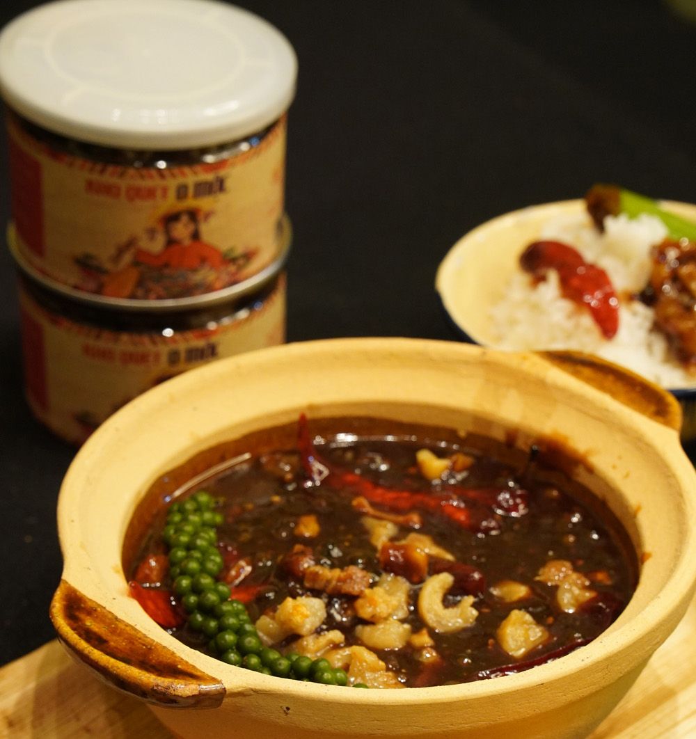 Mắm kho quẹt huế có thịt nhà mộc - hũ 250gram