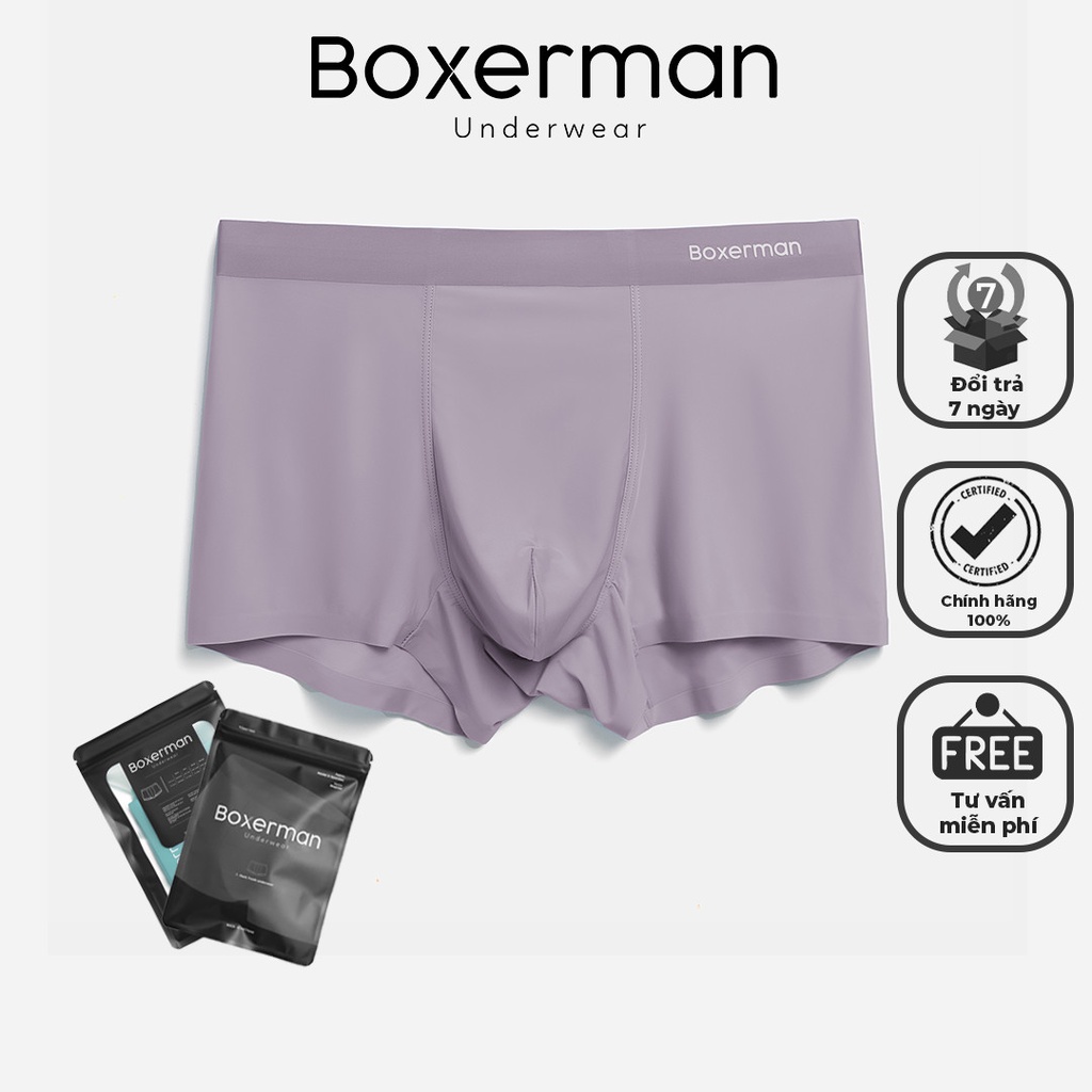 Quần lót nam PRO FIT cao cấp chất thun lạnh đẹp quần sịp nam đùi mềm mại co dãn BOXERMAN