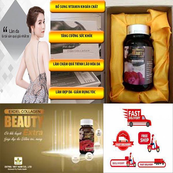 Viên uống collagen beauty extra lọ 30viên
