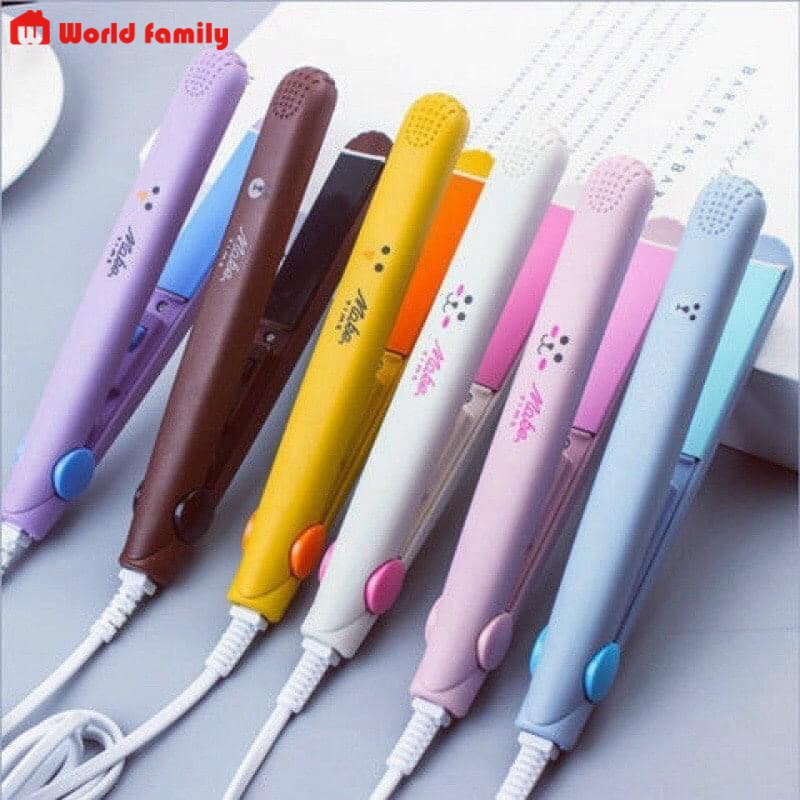 Máy duỗi tóc dập xù mini cầm tay nhỏ gọn tiện lợi khi đi du lịch