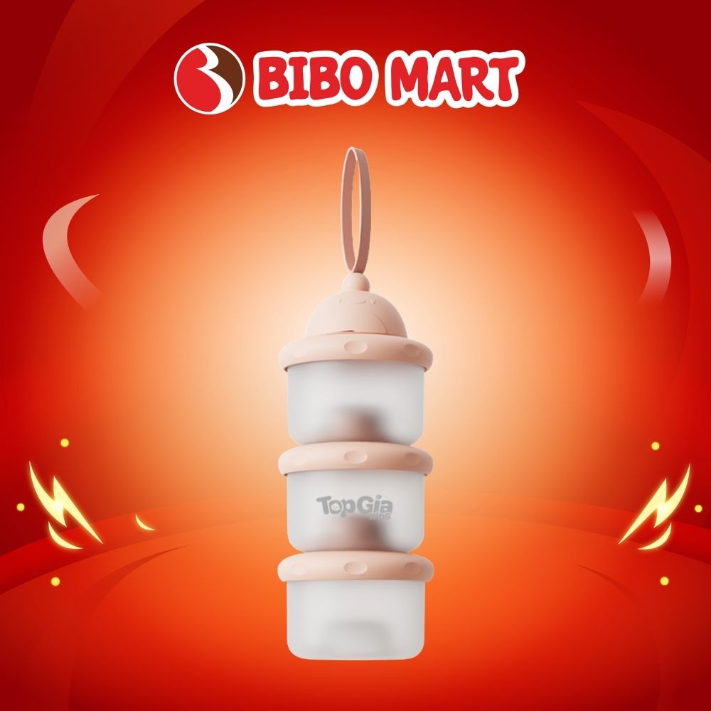 Hộp Trữ Sữa 3 Ngăn Tiền Lợi TopGiaKids Kín khí Chống Ẩm - Bibomart