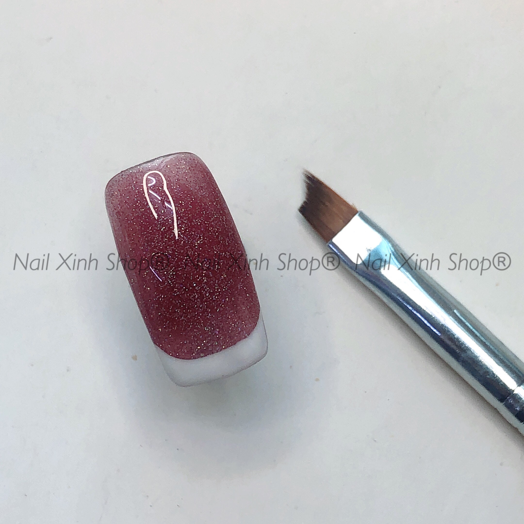 [HCM]Cọ French  Cọ Vẽ Khuyết Dành Cho Nail Salon  Cọ Vẽ Đầu Móng  Nail Xinh Shop