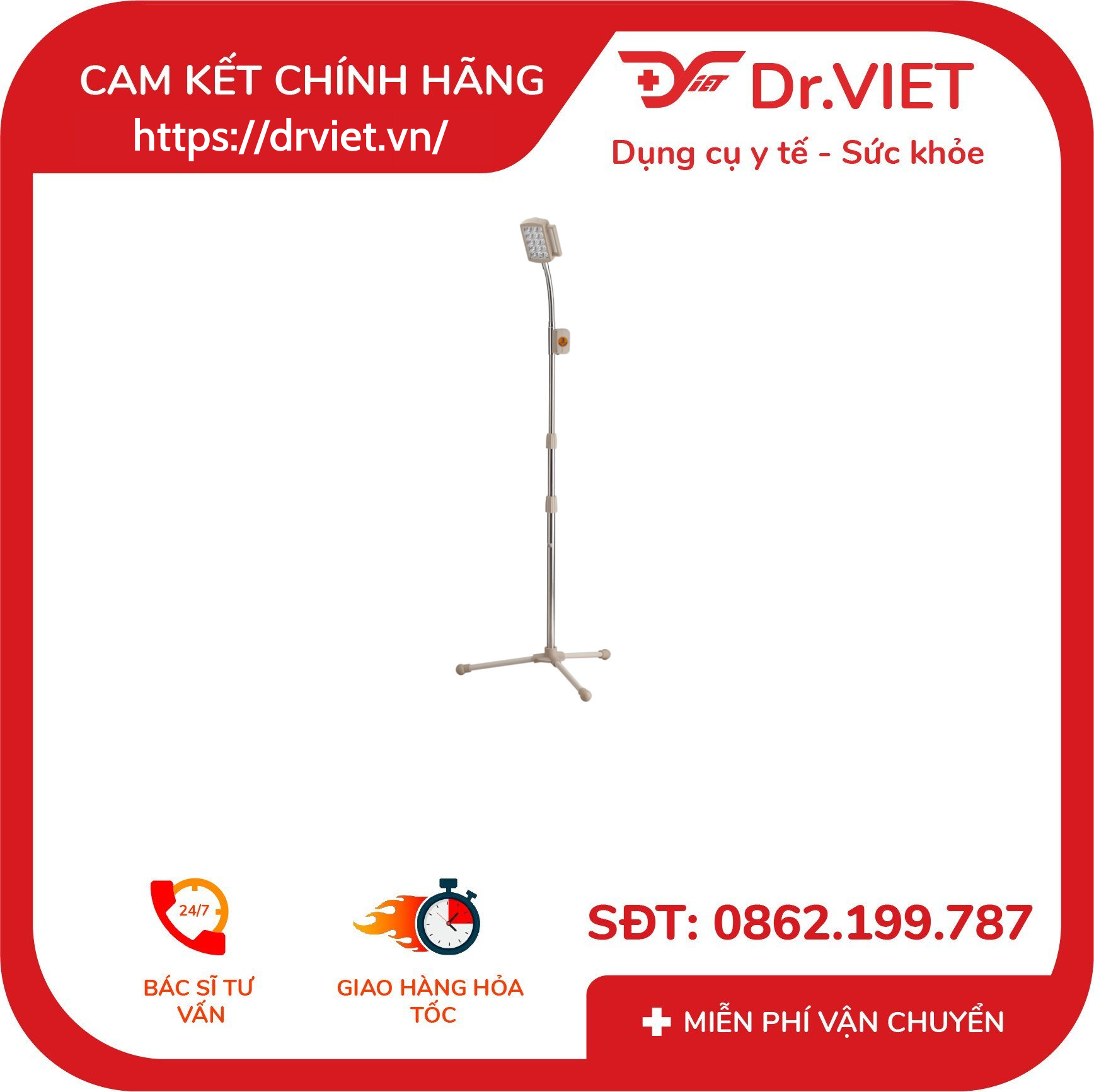 ĐÈN TIỂU PHẪU CÔNG NGHỆ LED 8 ĐÈN TIỂU PHẪU CÔNG NGHỆ LED