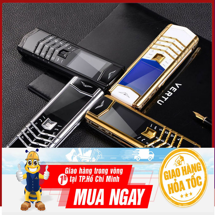 Điên thoai vertu v9 và v10 màu hot nhất thời trang giá rẻ 2 sim 2 sóng bảo hành 12 tháng