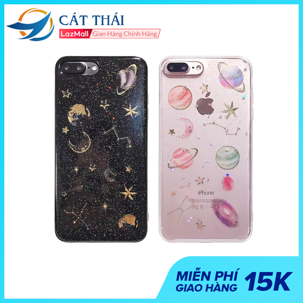 Ốp lưng Iphone Cát Thái tinh cầu ngôi sao silicone dành cho Iphone 6 / 6 plus / 7 / 8 / 7 plus / 8 plus / 11 / 11 pro / 11 pro max / x / xr /xs max