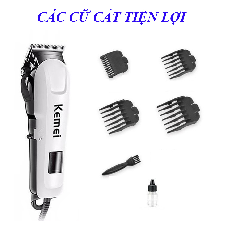[Chính hãng]Tông Đơ Cắt Tóc Keimei, Tông Đơ Cao Cấp. An toàn, dễ sử dụng, lưỡi dao sắc bén, tạo kiểu tóc nhanh chóng