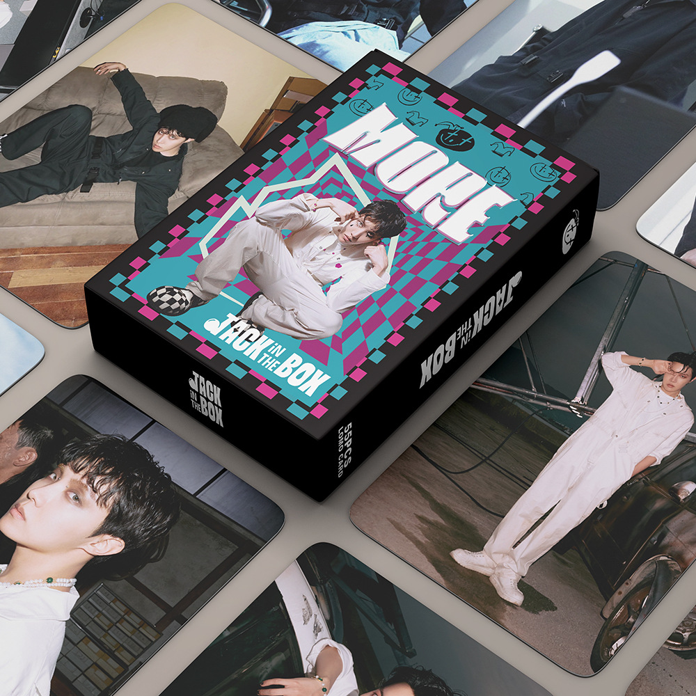 Hộp 55 card j-hope jack in the box 2022, lomo j-hope 2022