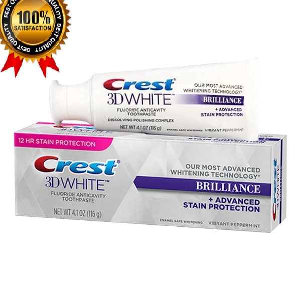 Combo 2 ống kem đánh răng crest 3d 116g của mỹ