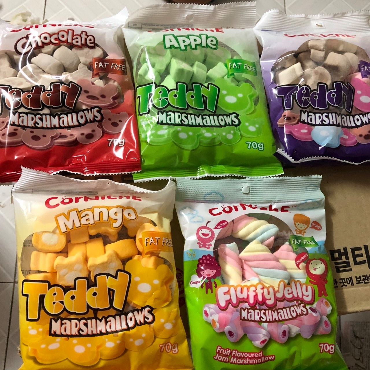 Kẹo Xốp Marshmallow Teddy 70gr