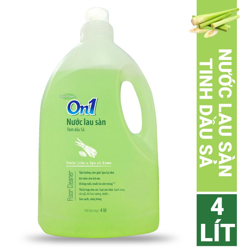 Nước lau sàn On1 3.6 lít  - tùy chọn hương