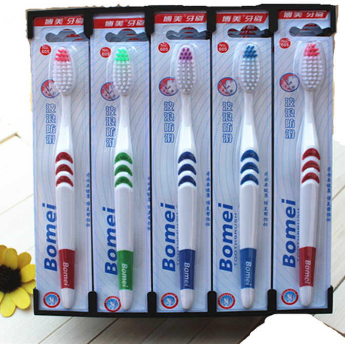 Bàn chải đánh răng BOMEI siêu mềm đầu nhỏ làm sạch kẽ răng, bàn chải chăm sóc răng miệng hằng ngày