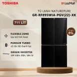 Tủ Lạnh Toshiba Inverter GR-RF895WIAPGV(22)-XK - Dung Tích 711 Lít - Ngăn Chứa Flexible Zone - Multi Door