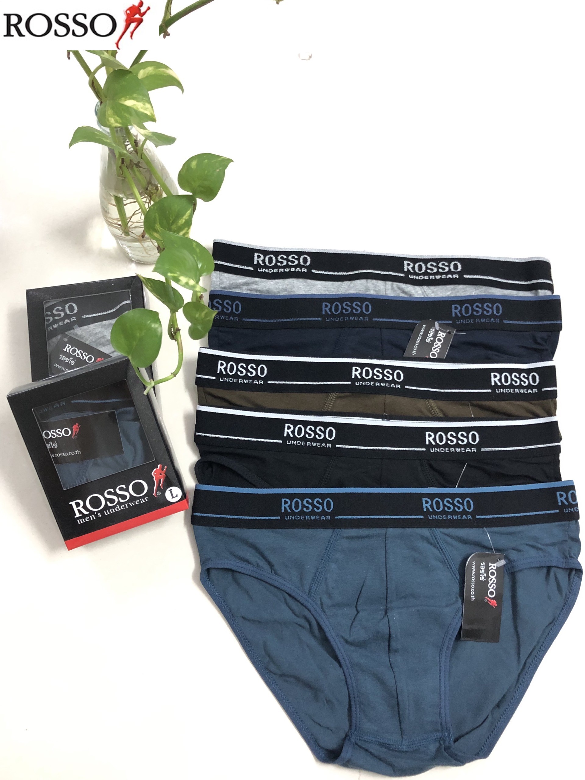 Combo 6 quần lót nam rosso rs2977