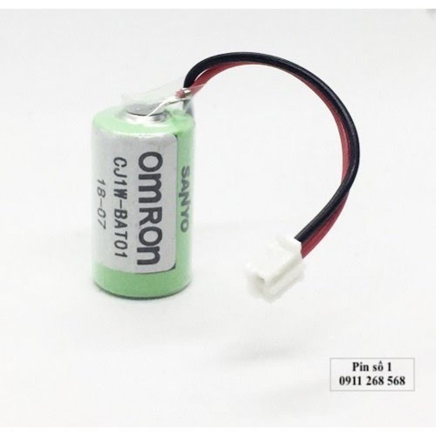 Pin nuôi nguồn plc lithium cr14250se 3v sanyo dùng cho máy omron cj1w-bat01