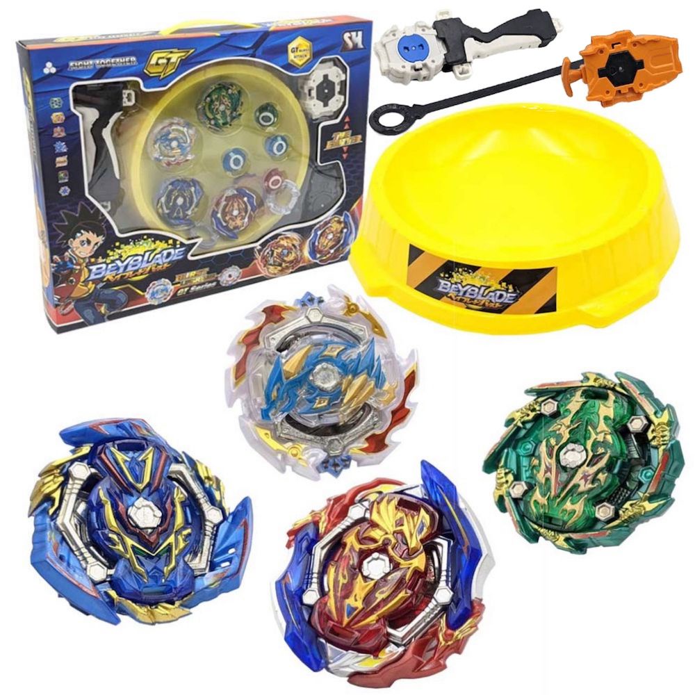[Hoàn tiền 6%]2 Bộ Con Quay BEYBLADE BRUST Có Tay Cầm + Mâm Đấu Lớn [NHIỀU MẪU]