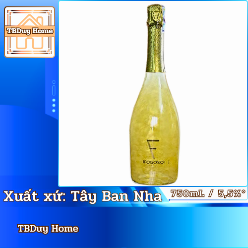 Nước Trái Cây Lên Men FOGOSO ORO Tây Ban Nha 750mL