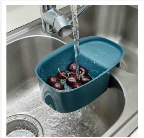 GIỎ LỌC RÁC, LỌC THỨC ĂN, CẶN BẨN - RỔ ĐA NĂNG TREO BỒN RỬA BÁT, RỔ LỌC RÁC GÁC BỒN RỬA - GIỎ THOÁT NƯỚC ĐẶT BỒN RỬA THÔNG MINH
