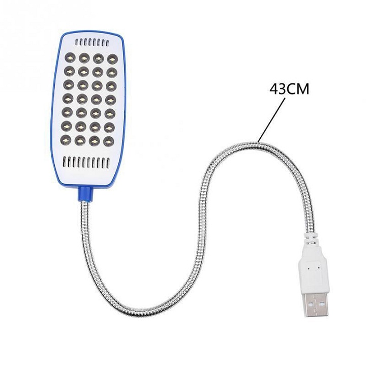 Đèn Led Siêu Sáng  28 Bóng Cổng Usb