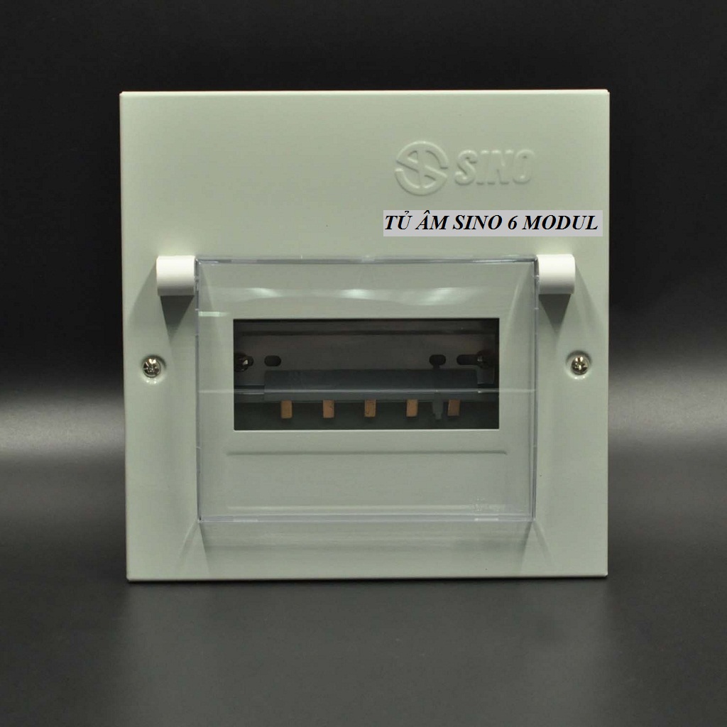 [HCM]TỦ ĐIỆN ÂM TƯỜNG SINO 6 MODUL MÃ SP:EM6PL