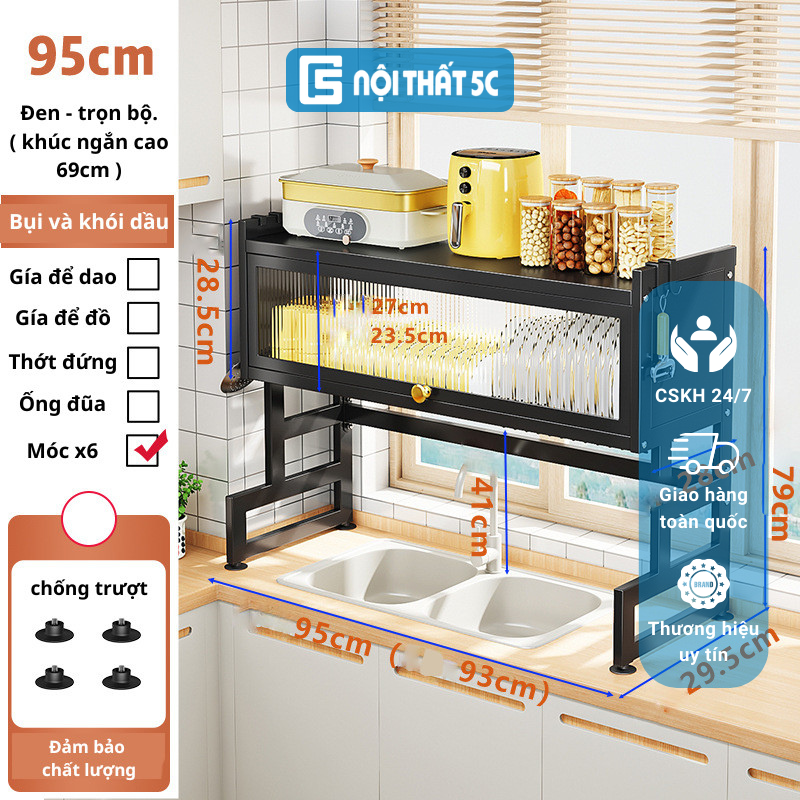 Kệ Chén Bát Inox 304 Thông Minh Cao Cấp Chất Liệu Bền Đẹp Chắc Chắn