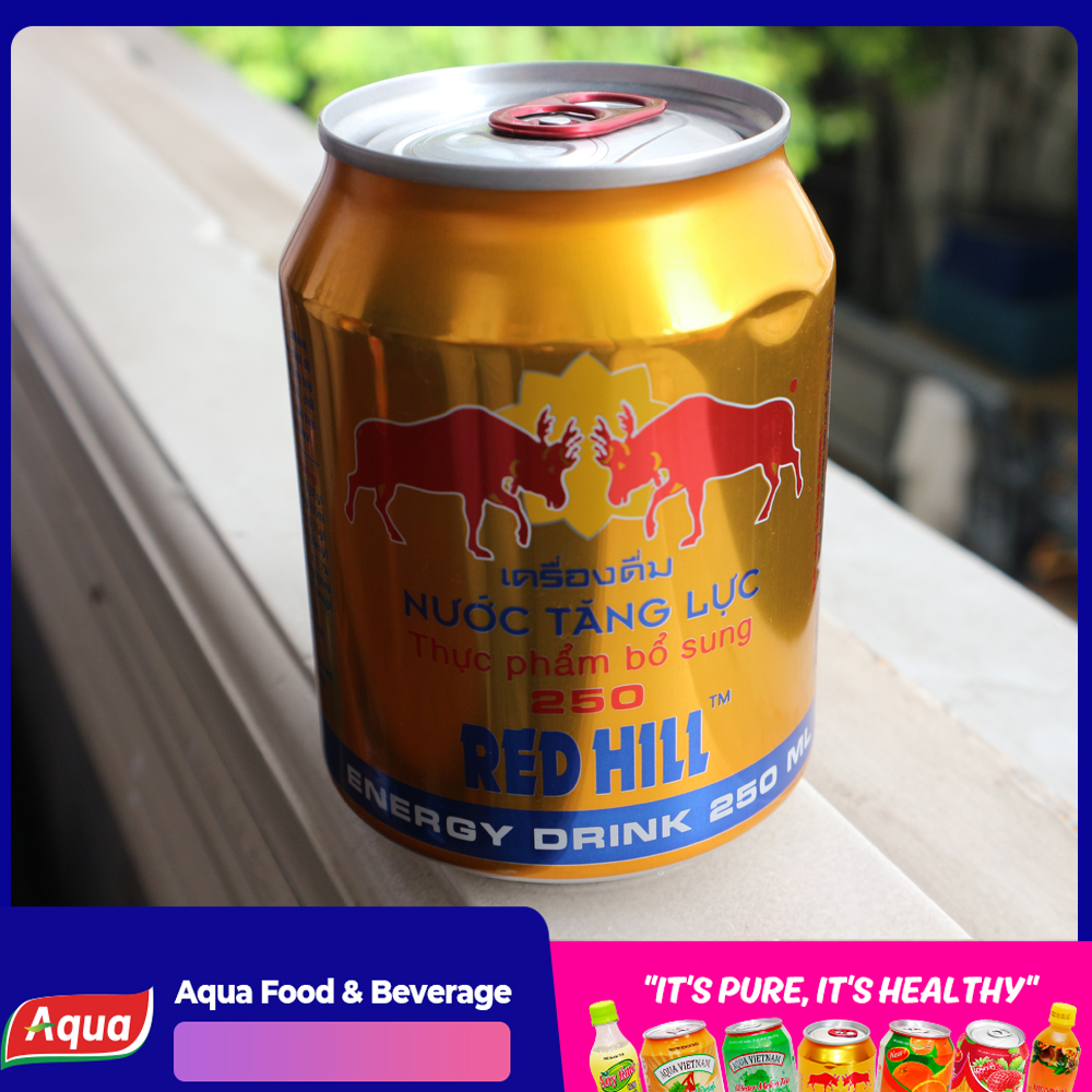 [HCM]Lon Nước Tăng Lực Red Hill (1 lon X 250ml)