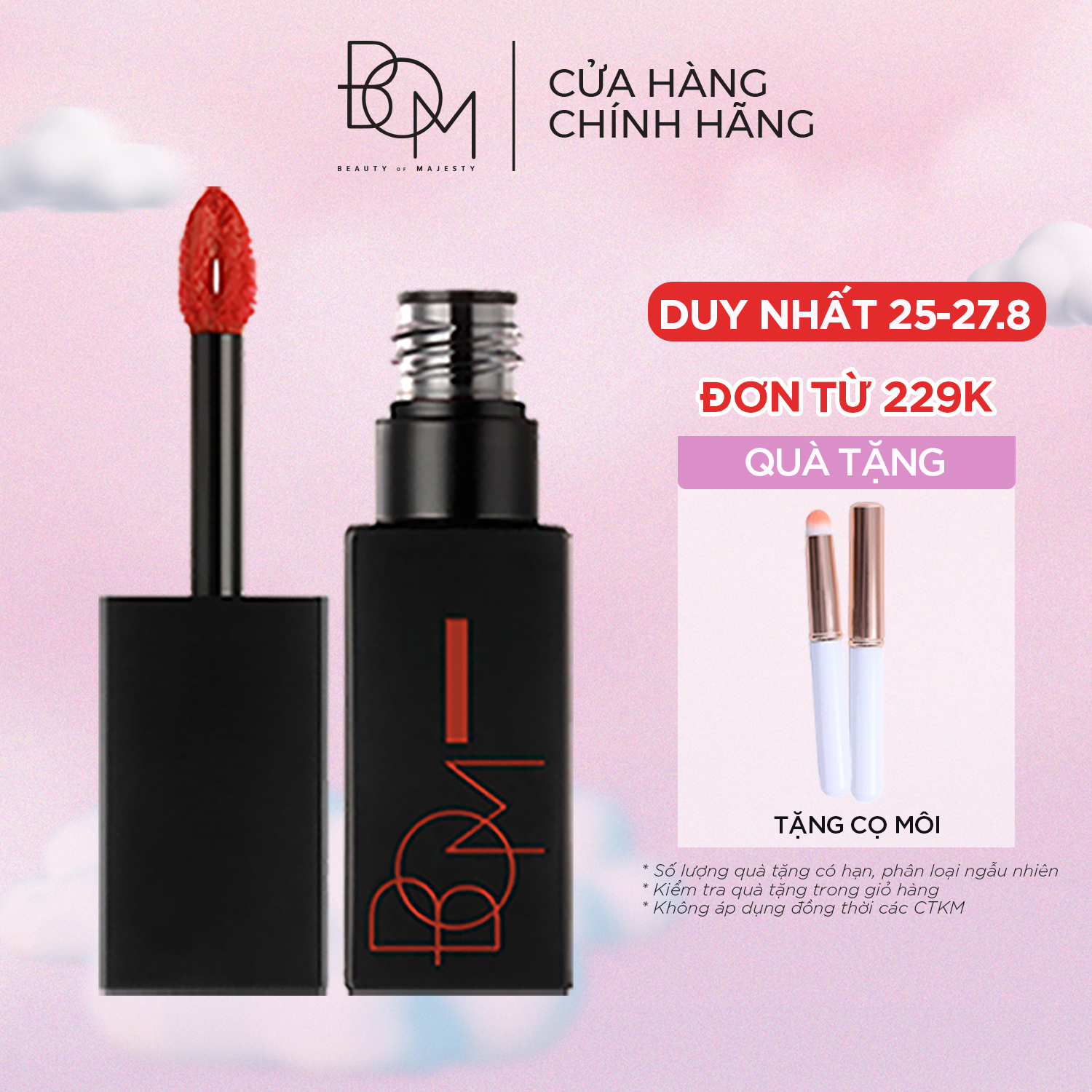 Son kem lì BOM Matt Holic Tint 8.5g