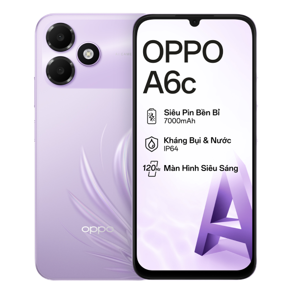 Oppo A6C Phone (4+64Gb) - Genuine Product - 2