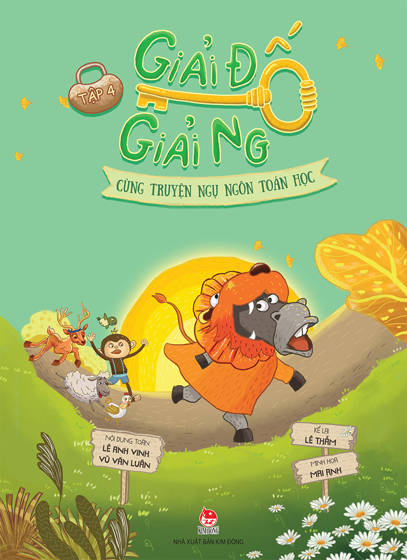 Kim Đồng - Giải đố giải ngố cùng truyện ngụ ngôn toán học - Tập 4