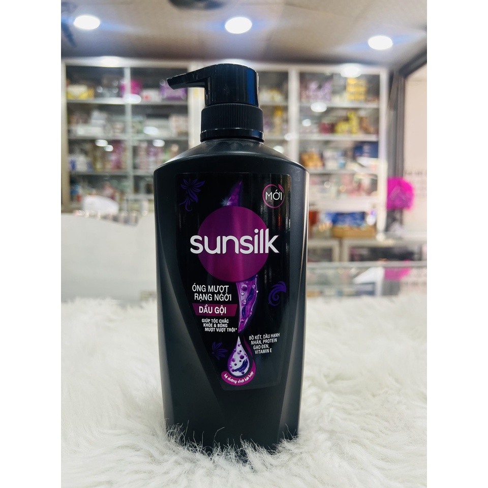 Dầu gội sunsilk đen óng mượt rạng ngời