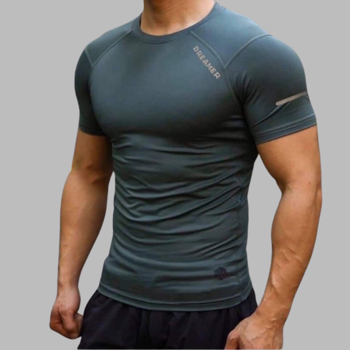 Áo Thun Thể Thao Nam Cổ Tròn Tập Gym Form Ôm Body Dreamer - 7