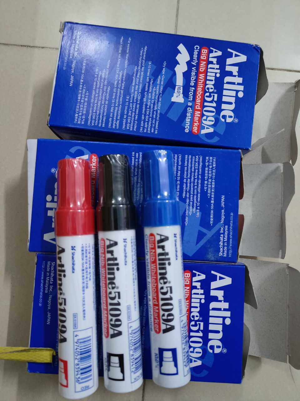 Bút lông bảng ngòi lớn artline ek-5109a