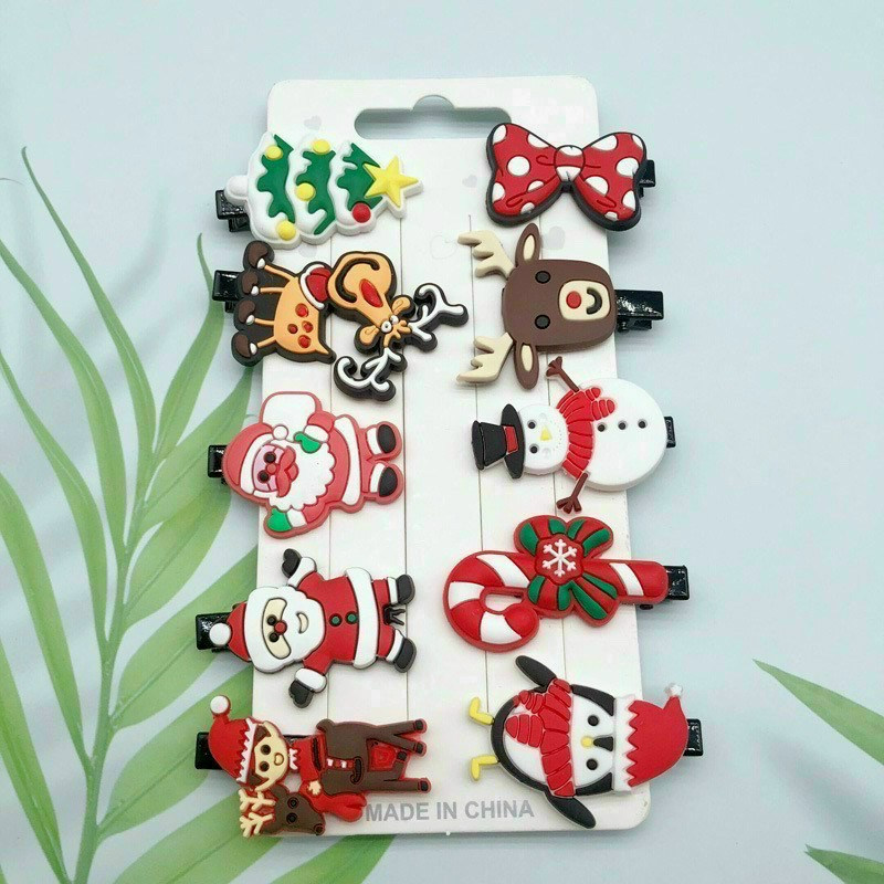 Set 10 cái kẹp tóc trẻ em xinh xắn cho bé yêu