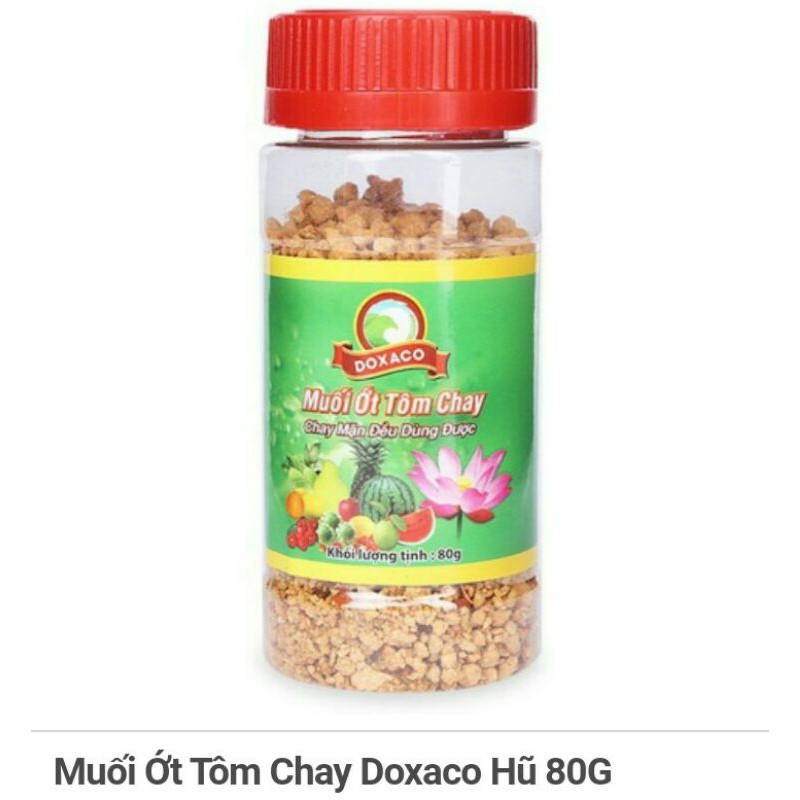 Muối ớt tôm chay doxaco hd 80g