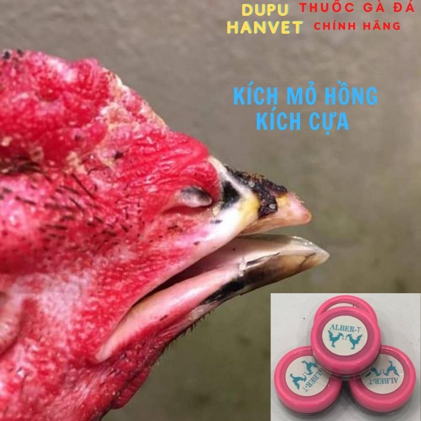 Kích mỏ bung cựa gà chọi, mọc cựa sớm cho gà đá, dạng mỡ bôi 5gr/lọ. kích mỏ gà chọi