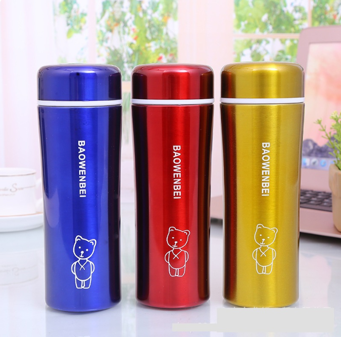 BÌNH INOX GIỮ NHIỆT 02 LỚP PANDA 350ml NHIỀU MÀU_Bình đựng nước, bình nước, bình giữ nhiệt, bình nước học sinh, dễ thương, cốc giữ nhiệt, bình cà phê