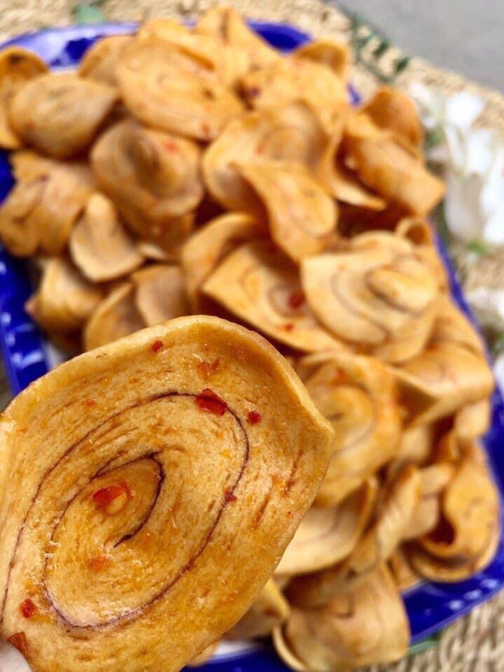 1kg bánh tai heo mắm ớt- đồ ăn vặt - bách hóa online uy tín