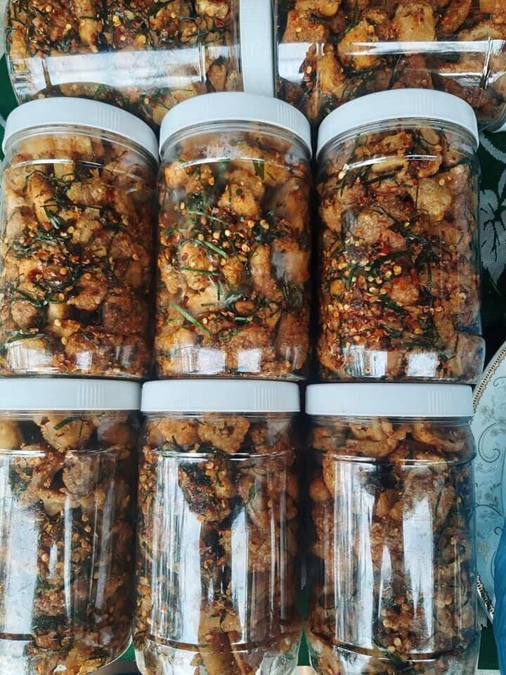100gr Tóp Mỡ Siêu Ngon Giòn Rụm Lá Chanh Thơm ngon