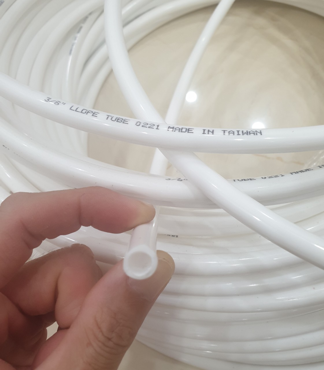 Dây cứng D10mm dùng cho bộ lọc thô sinh hoạt hoặc máy lọc nước ion kiềm nhập khẩu Đài Loan