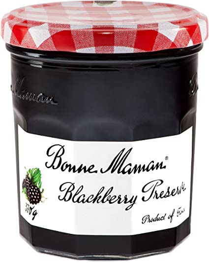 Mứt quả mâm xôi đen - bonne maman jam blackberry 370g