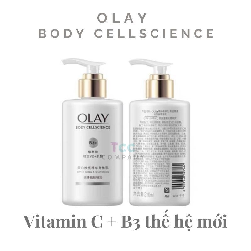Kem dưỡng thể olay vitamin b3 + vitamin c thế hệ mới nội địa trung