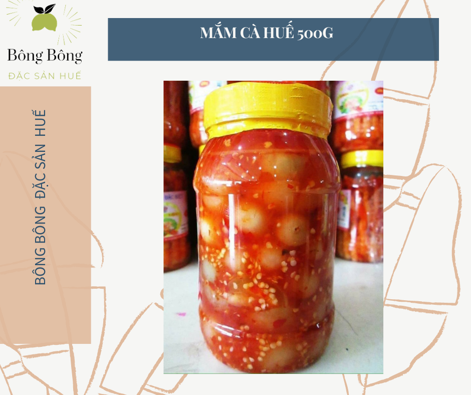 Mắm cà pháo huế 500gram- đặc sản huế