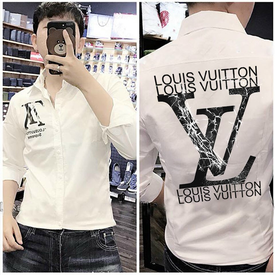 áo Sơ mi Louis Vuitton lụa dài tay vân monogram rằn ri  WEBSITE HÀNG HIỆU  DUY NHẤT VIỆT NAM