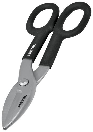 Kéo cắt tôn thẳng 10in/255mm cán đen pretul - 26050 th-10p