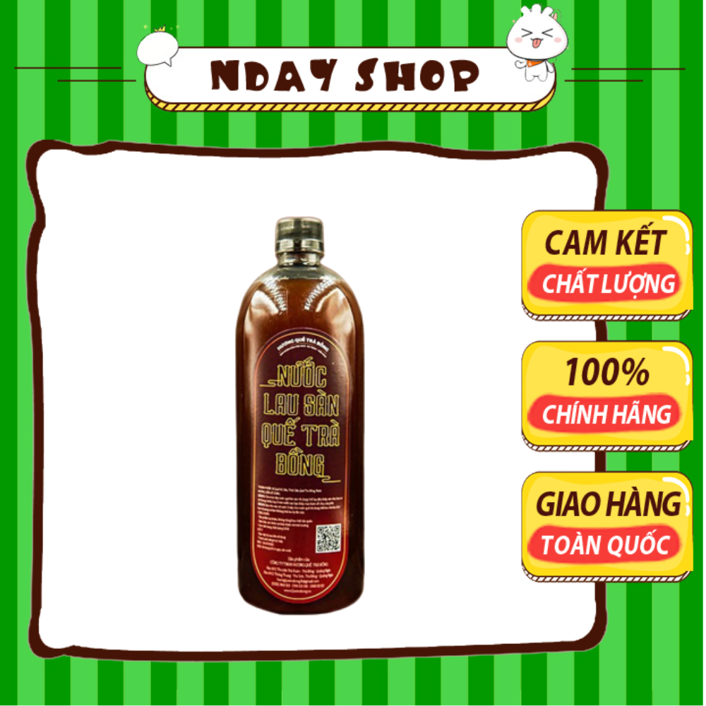 Nước lau sàn quế trà bồng nguyên chất- nday shop ndque001