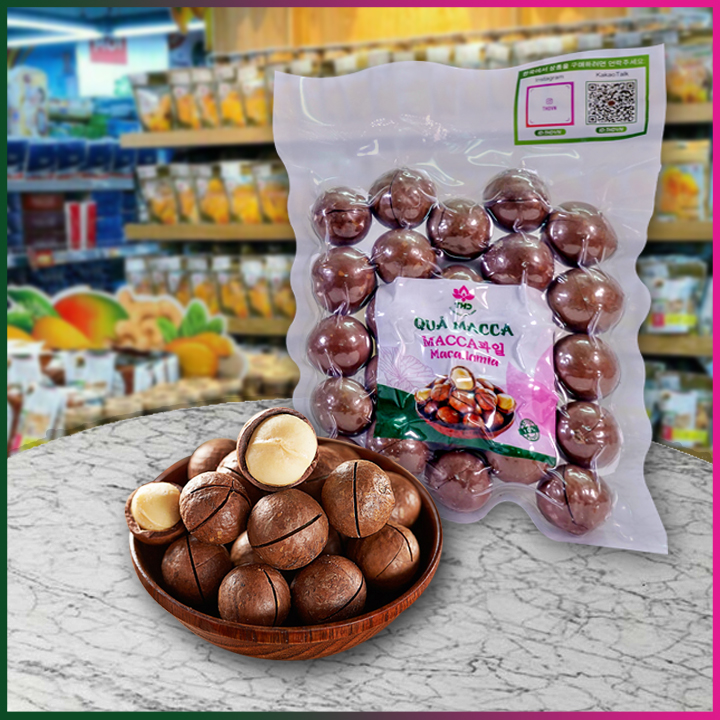 Hạt Macca Tâm Hữu Dũng gói 250g