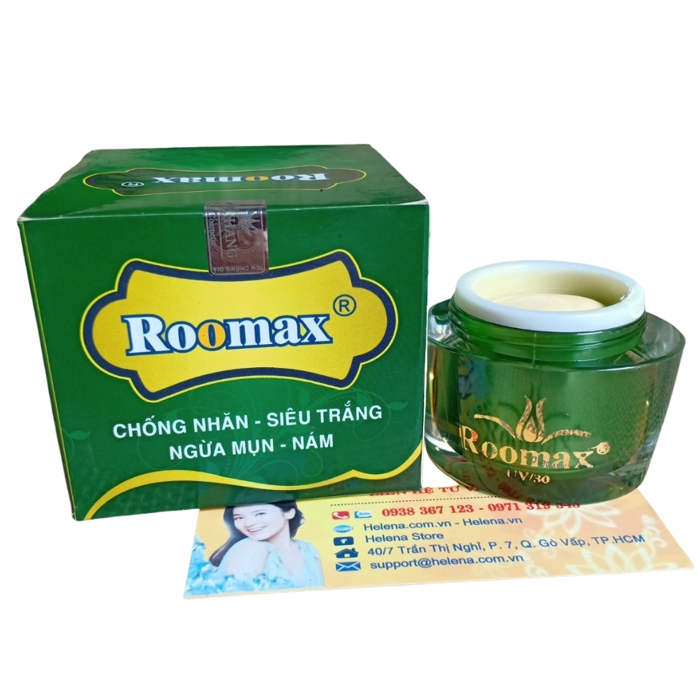 Kem Dưỡng Da Mặt, Chống Nhăn, Siêu Trắng, Ngừa Mụn, Nám Roomax 8 IN 1 (20g)