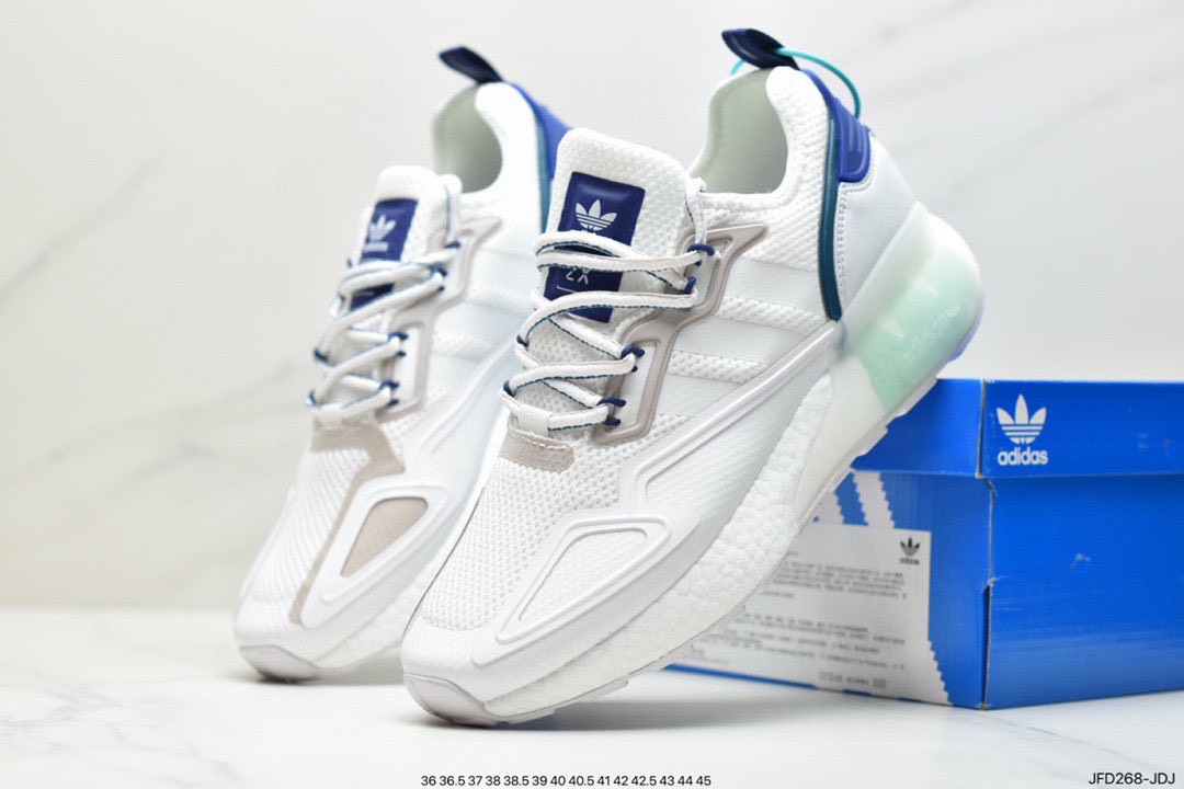Giày sneakers nam nữ adidas zx2k boost 2.0